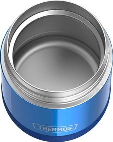 img 2 attached to Blue Thermos Stainless 🔵 Steel Vacuum 10oz Food Jar