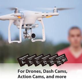 img 1 attached to 💾 Gigastone 8GB 5-Pack Micro SD Card: Full HD Video, Action Camera Drone, Surveillance Security Cam - 80MB/s Micro SDHC Class 10