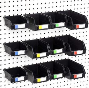 img 4 attached to 🔧 Pegboard Bin Accessories: Enhancing Workbench Organization & Retail Store Fixtures