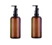 plastic bottles system cosmetic hair conditioner containers logo