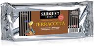 🏺 sargent art 1-pound air hardening clay, terra cotta, foil pack - 22-3005 logo