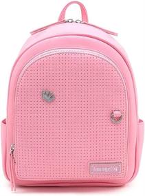 img 4 attached to Loungefly Pink Trader Mini Backpack