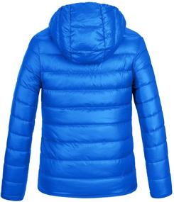 img 3 attached to 👕 Top-rated Wantdo Lightweight Packable Hooded Jacket - Must-Have Boys' Clothing in Jackets & Coats