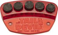 tail devil skateboard spark plate logo