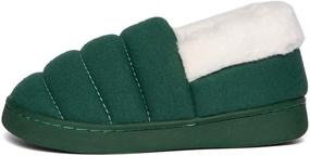 img 3 attached to 🧦 Cozy and Comfortable Plzensen Memory Winter Indoor Boys' Slippers – Perfect for Chilly Days