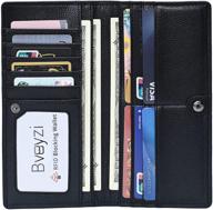 👛 women's leather credit holder wallets: stylish handbags & wallets with blocking technology logo