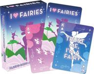 aquarius heart fairies playing cards logo