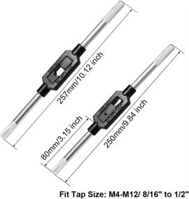 img 3 attached to 🔧 Универсальный регулируемый токарный ключ Uxcell для промышленных электроинструментов и ручных инструментов в категории промышленных ручных инструментов.