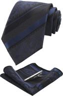 stylish jemygins floral necktie with pocket hankerchief: men's must-have for ties, cummerbunds & pocket squares logo