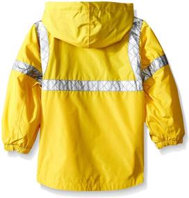 img 2 attached to 👮 Carter's Boys' Little Police Raincoat Slicker: Stay Dry in Style!