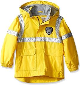 img 3 attached to 👮 Carter's Boys' Little Police Raincoat Slicker: Stay Dry in Style!