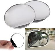 🚗 улучшите безопасность автомобиля с помощью зеркала cardeco puzzle plus alpha circle mirror blind spot rear side view rearview - размер 3 дюйма, набор из 2 штук. логотип