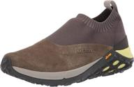 👟 merrell men's jungle moc boulder: versatile and stylish slip-on shoes for outdoor adventure logo