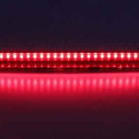 img 2 attached to 🔴 LED Center High Mount Stop Light for 1992-1999 Chevy C/K Suburban Tahoe/ GMC Yukon Jimmy Blazer/ Cadillac Escalade/ Hummer H2/ Bravada - 3rd Third Brake Light (Red)