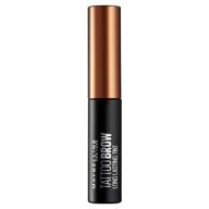 👁️ maybelline new york brow tattoo long-lasting tint, enhanced dark brown shade, 4.9 ml logo