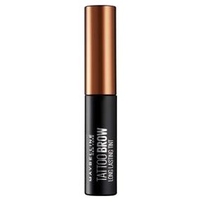 img 4 attached to 👁️ Maybelline New York Brow Tattoo Long-Lasting Tint, Enhanced Dark Brown Shade, 4.9 ml