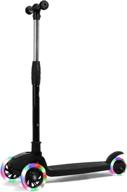 🛴 adjustable height kids scooters with light-up wheels - sweetdream 3 wheel scooter for toddlers logo