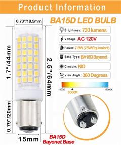 img 3 attached to Lamsky Contact Bayonet Replacement Dimmable