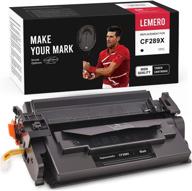 🖨️ lemero (no chip) compatible toner cartridge replacement for hp 89x cf289x - laserjet enterprise m507dn m507n m507x mfp m528dn (black, 1-pack) logo