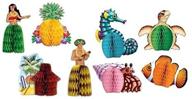 🌺 vibrant beistle luau and sea creatures centerpieces: perfect luau party supplies and table decorations for an unforgettable tropical experience logo