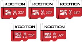 img 4 attached to 💾 KOOTION 5 Pack 32GB Micro SD Card Class 10 Micro SDHC Card 32GB TF Card with High-Speed Performance - UHS-1, C10, U1