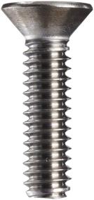 img 2 attached to 🔩 High Quality Stainless Machine Finish Phillips Threaded Fasteners