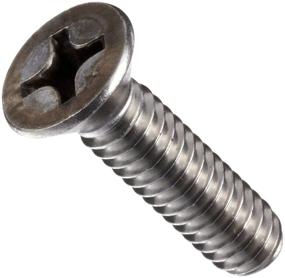 img 3 attached to 🔩 High Quality Stainless Machine Finish Phillips Threaded Fasteners