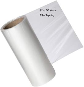 img 4 attached to Zipcase Clear Film Edition: 9 Inches × 50 Yard Roll Water Soluble Embroidery Stabilizer - Medium Weight & Thickness, Easily Wash Away, Ideal Topping Stabilizer