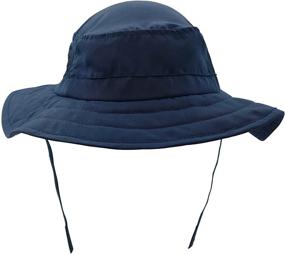 img 3 attached to 🧢 Ultimate Sun Protection for Kids: Connectyle Wide Brim Mesh Sun Hat with UPF 50+ - Perfect for Beach Play!