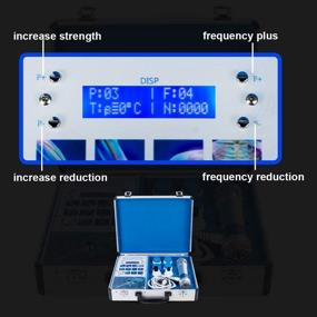 img 2 attached to Машина для шоковой терапии Fencia для эффективного облегчения боли в мышцах и лечения ЭД - доставка из США, электромагнитный шоковый массажер для тела с 7 передатчиками и переносным ящиком.