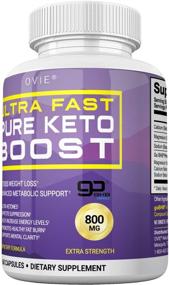 img 1 attached to 🔥 Advanced Ultra Fast Pure Keto Boost 800mg - Optimal Weight Management with Pure BHB Salts (beta hydroxybutyrate) Ketogenic Fat and Carb Blocker - Premium Keto Capsules for Women and Men