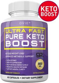 img 2 attached to 🔥 Advanced Ultra Fast Pure Keto Boost 800mg - Optimal Weight Management with Pure BHB Salts (beta hydroxybutyrate) Ketogenic Fat and Carb Blocker - Premium Keto Capsules for Women and Men
