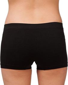 img 1 attached to 🩲 Comfortable and Versatile Women's Seamless Boy Shorts Slipshort - Ideal for Dance and Everyday Wear