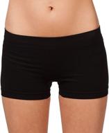 🩲 comfortable and versatile women's seamless boy shorts slipshort - ideal for dance and everyday wear logo