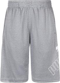img 4 attached to 🩳 PUMA Stripe Short Shorts Large Boys' Clothing: Stylish and Comfortable
