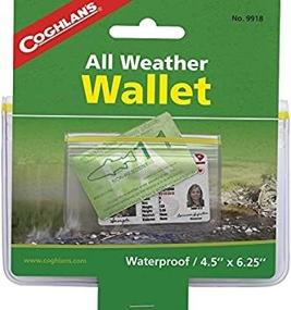 img 4 attached to 🌧️ Coghlan's Weatherproof Wallet