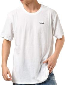 img 3 attached to 👕 Hurley Dri Fit Relaxed Graphic MLNTNTWHT: Enhanced Men's Clothing and Shirts for Ultimate Style and Comfort