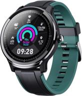 📱 1.3" full touch screen smart watch for android and ios phones - ip68 waterproof fitness tracker with pedometer, heart rate, and sleep monitor for men and women logo