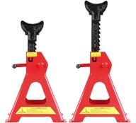 π cartman jack stands: 3 ton capacity with outer foot pad - 1 pair logo