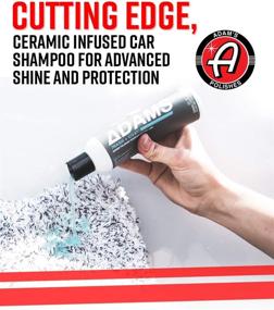 img 3 attached to 🚗 Adam's Wash & Coat: Ceramic Coating with SiO2 Infused Car Wash Soap for Long-lasting Ceramic Protection - pH Neutral, High Suds Formula (12 oz)