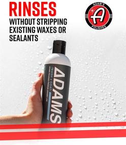 img 1 attached to 🚗 Adam's Wash & Coat: Ceramic Coating with SiO2 Infused Car Wash Soap for Long-lasting Ceramic Protection - pH Neutral, High Suds Formula (12 oz)