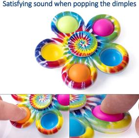 img 3 attached to Nutty Fidget Spinner Dimple Popper