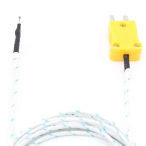 img 1 attached to Smartsails 2M K Type Temperature Sensing Line - 5PCS Thermocouple Temperature Probe, Sensor TES1310 TM902C: Accurate Temperature Measuring Solution