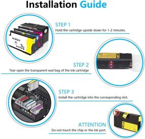 img 2 attached to 🖨️ ONINO Compatible Ink Cartridges for HP 952 952XL - High Yield 4 Pack