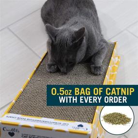 img 1 attached to 🐱 OurPets Cat Scratcher Cat Toys: Interactive Fun for Indoor Cats with Cosmic Catnip – Various Designs & Sizes Available