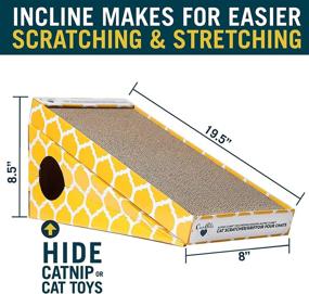 img 2 attached to 🐱 OurPets Cat Scratcher Cat Toys: Interactive Fun for Indoor Cats with Cosmic Catnip – Various Designs & Sizes Available