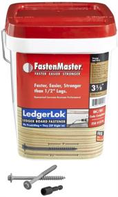 img 2 attached to Efficient FastenMaster FMLL358B LedgerLOK Fastener - 250 Count for Ultimate Ledger Attachment
