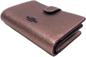 img 1 attached to Womens Corner Leather Wallet Floral Women's Handbags & Wallets in Wallets