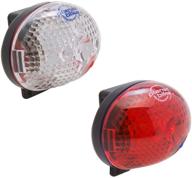 high-performance planet bike blinky safety bicycle light set logo