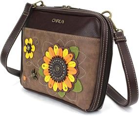 img 3 attached to Chala Sunflower Collection Cross Body